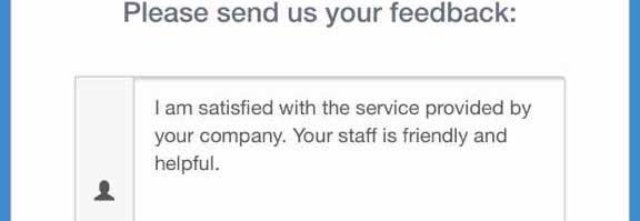 Reply URL form