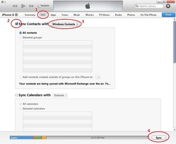 Sync Contacts