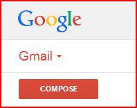 Gmail apps menu with Contacts option.