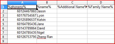 The finished, correctly formatted CSV.